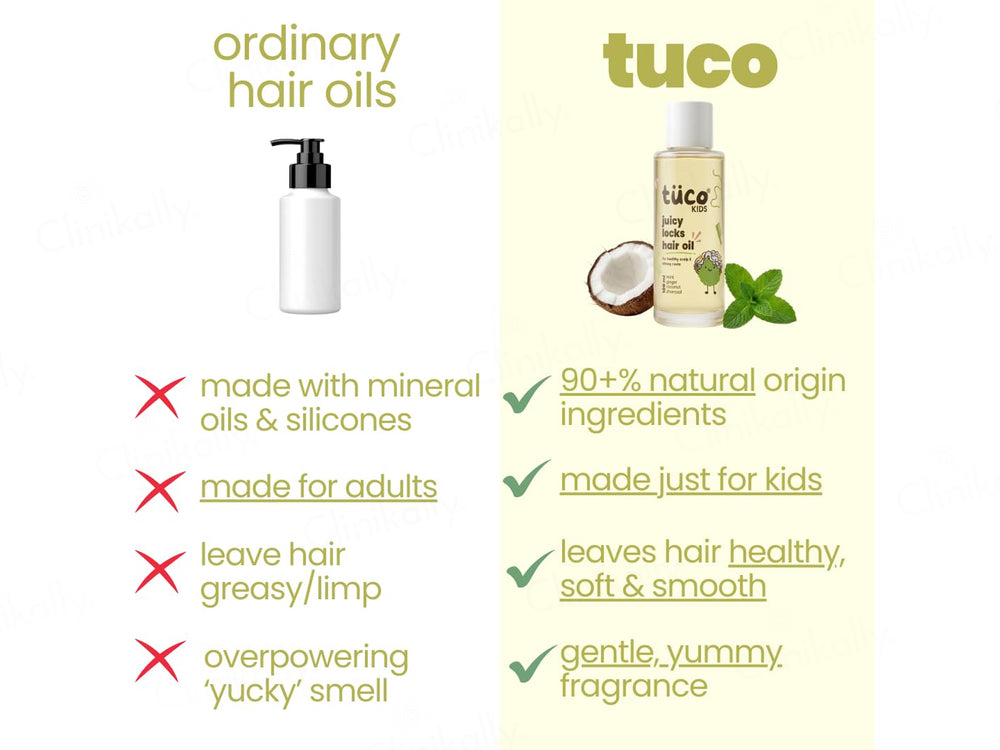 Tuco Kids Juicy Locks Hair Oil