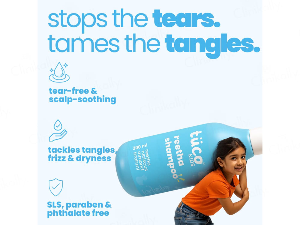 Tuco Kids Tear-Free & Tangle-Free Reetha Shampoo