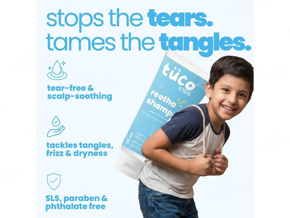 Tuco Kids Tear-Free & Tangle-Free Reetha Shampoo