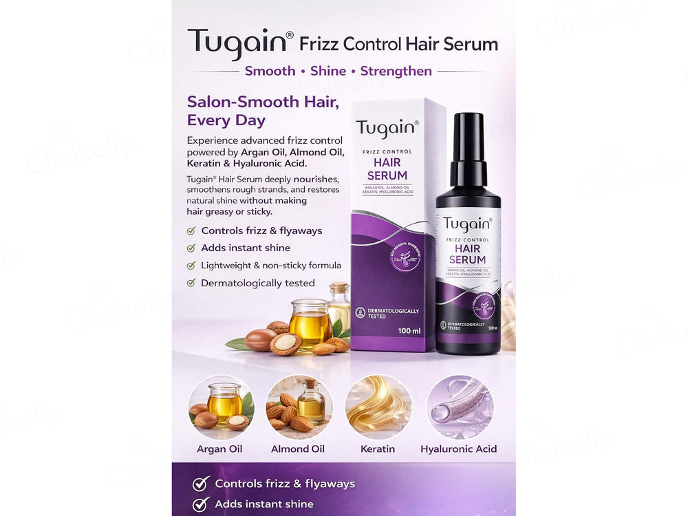 Tugain Frizz Control Hair Serum