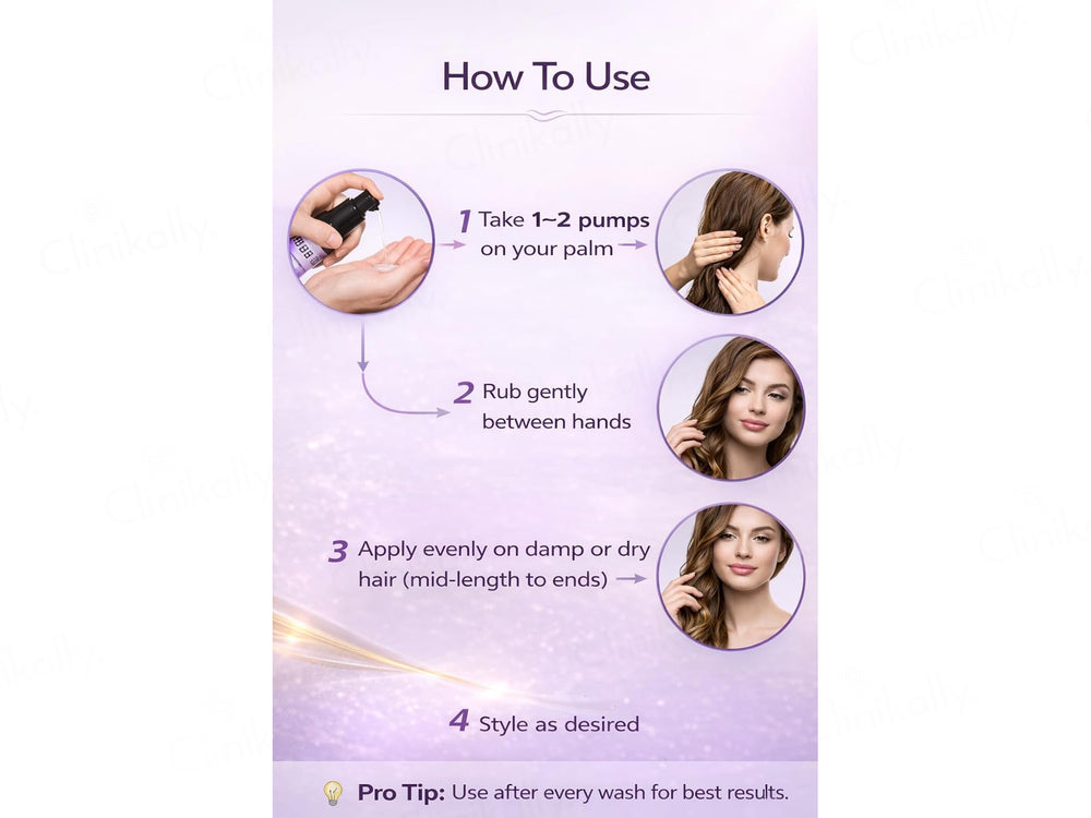 Tugain Frizz Control Hair Serum