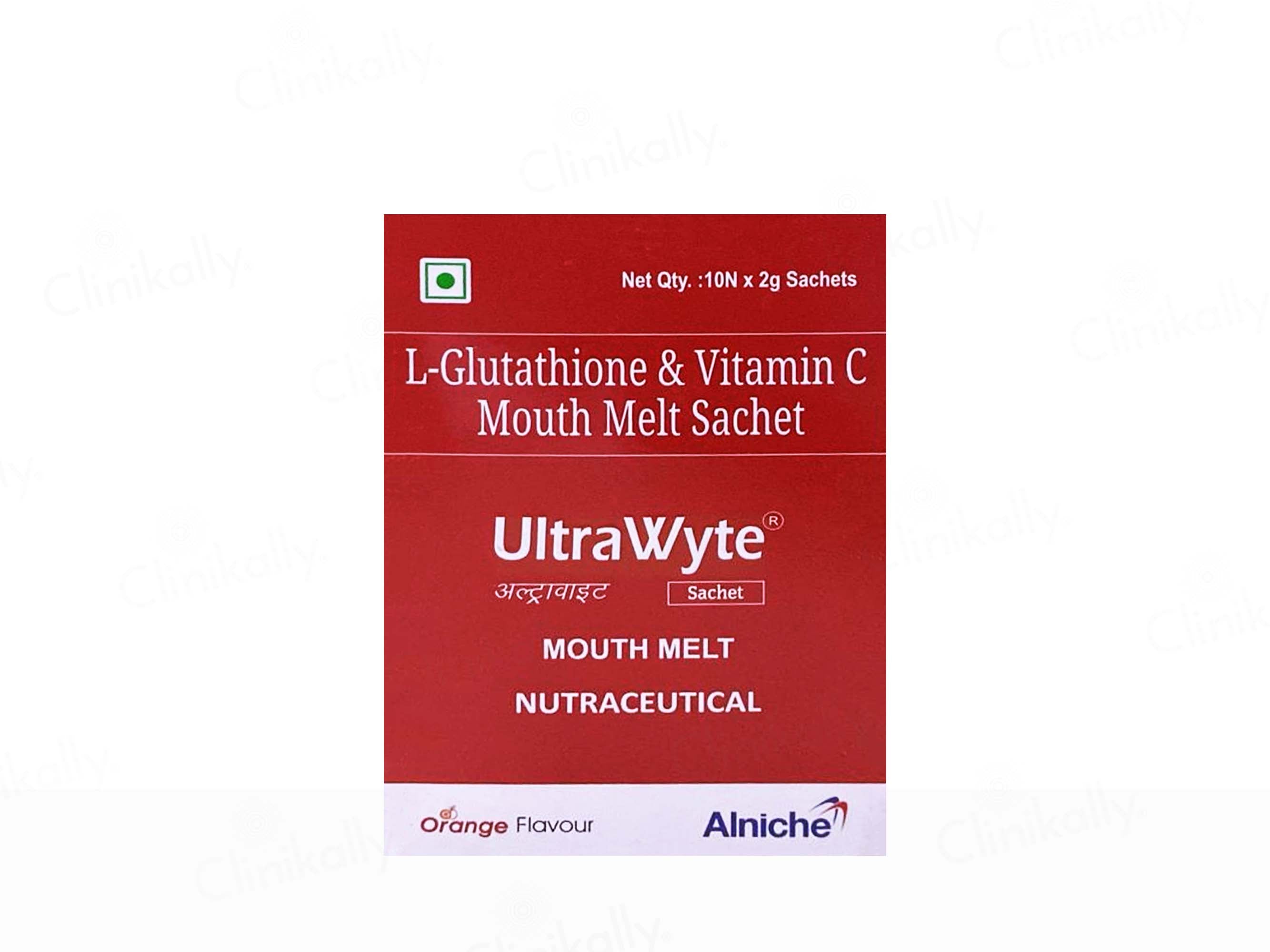 UltraWyte Mouth Melt Sachet - Orange Flavour