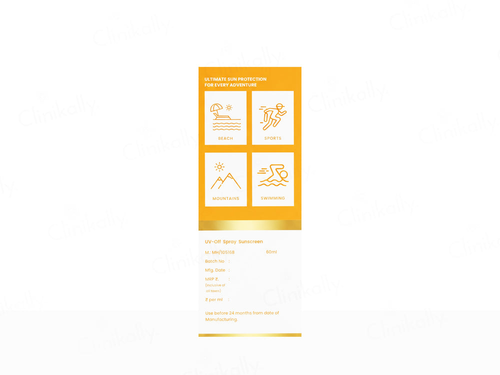 UV-Off Spray Clear Invisible Body Sunscreen SPF 50 PA+++