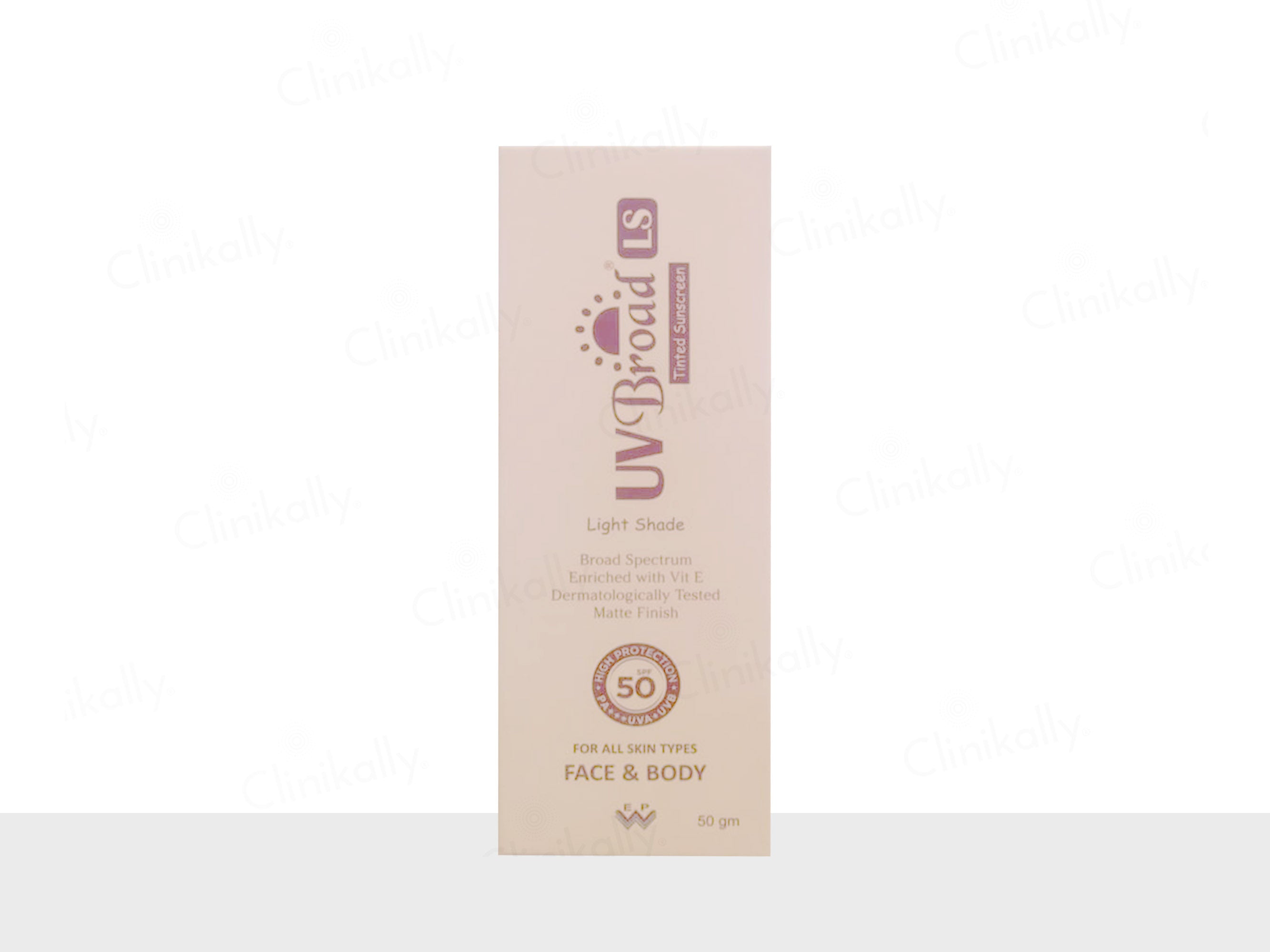 UV Broad LS Light Shade Tinted Sunscreen SPF 50 PA+++