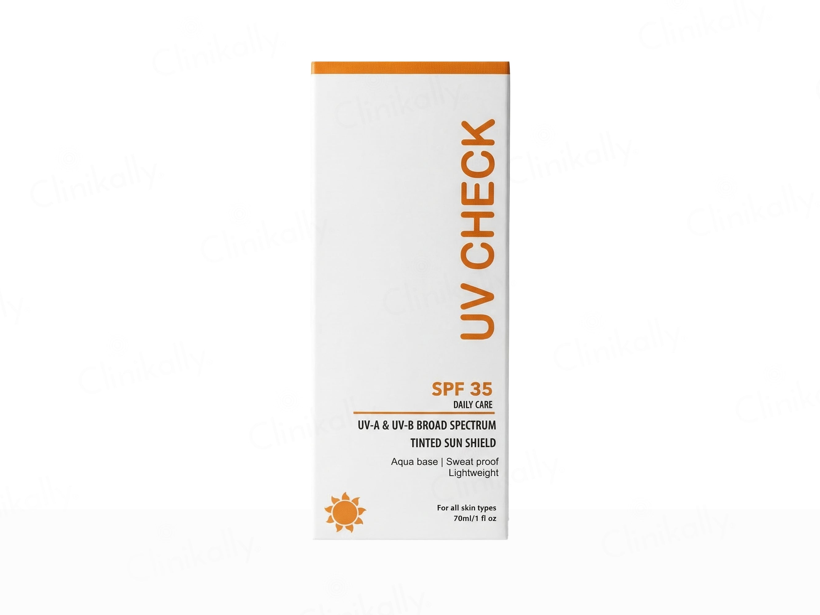 UV Check Tinted Sun Shield Lightweight Sunscreen SPF 35