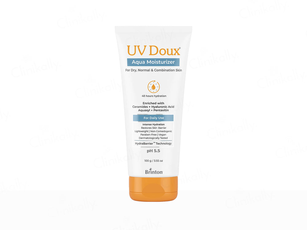 UV Doux Aqua Lightweight Moisturizer For Dry, Normal & Combination Skin