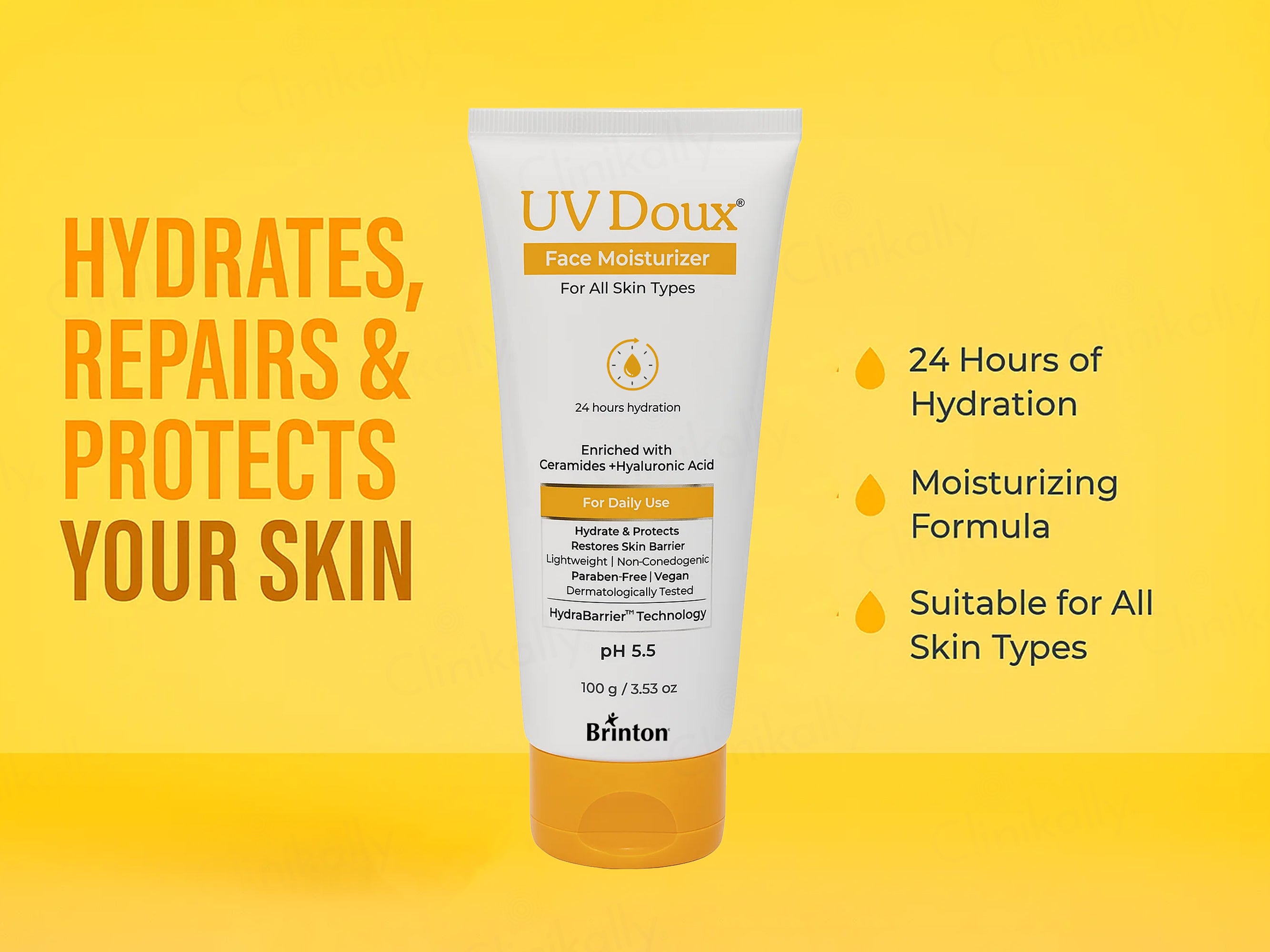 UV Doux Lightweight Face Moisturizer For All Skin Types
