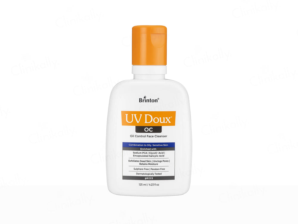 UV Doux OC Oil Control Face Cleanser For Combination To Oily, Sensitive Skin