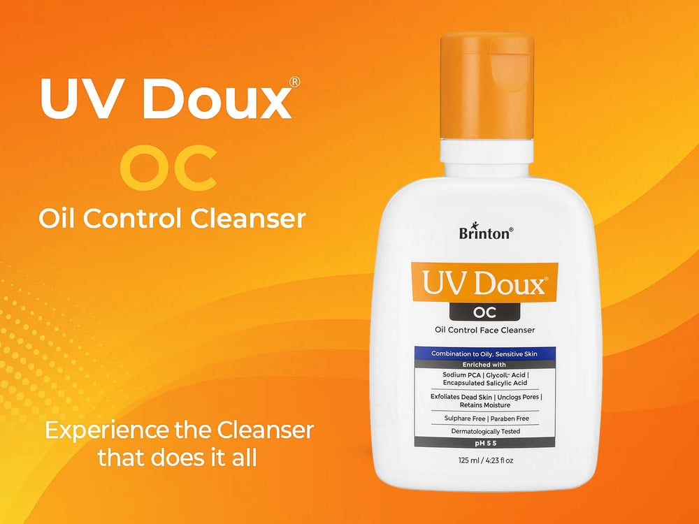 UV Doux OC Oil Control Face Cleanser For Combination To Oily, Sensitive Skin