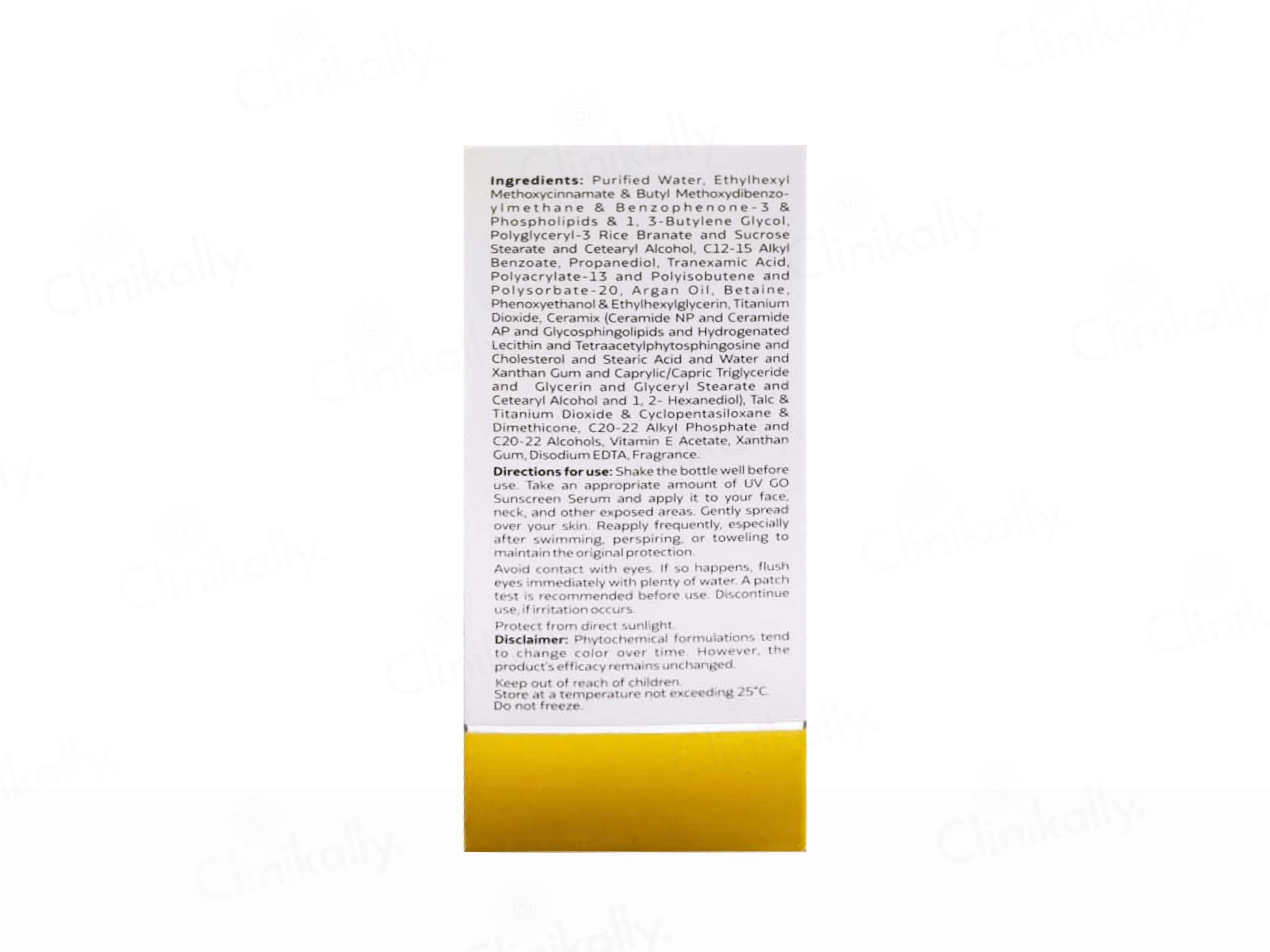 Cosmonova UV Go Sunscreen Serum SPF 50 PA+++