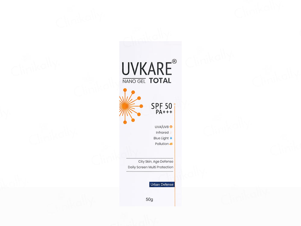 UVKare Total Nano Gel Sunscreen SPF 50 PA+++