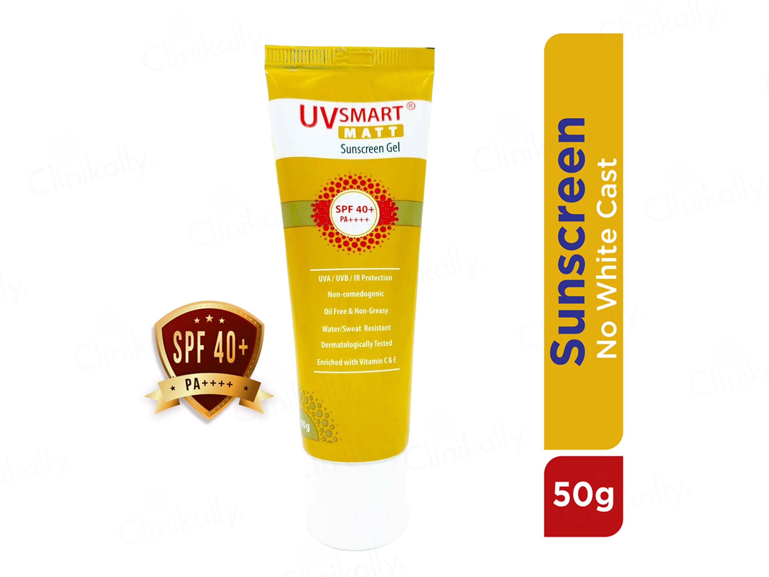 UVsmart Matt Sunscreen Gel SPF 40+/ PA++++