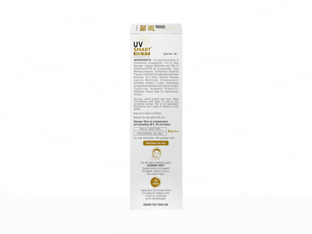 UV Smart Matt Sunscreen Gel SPF 50+