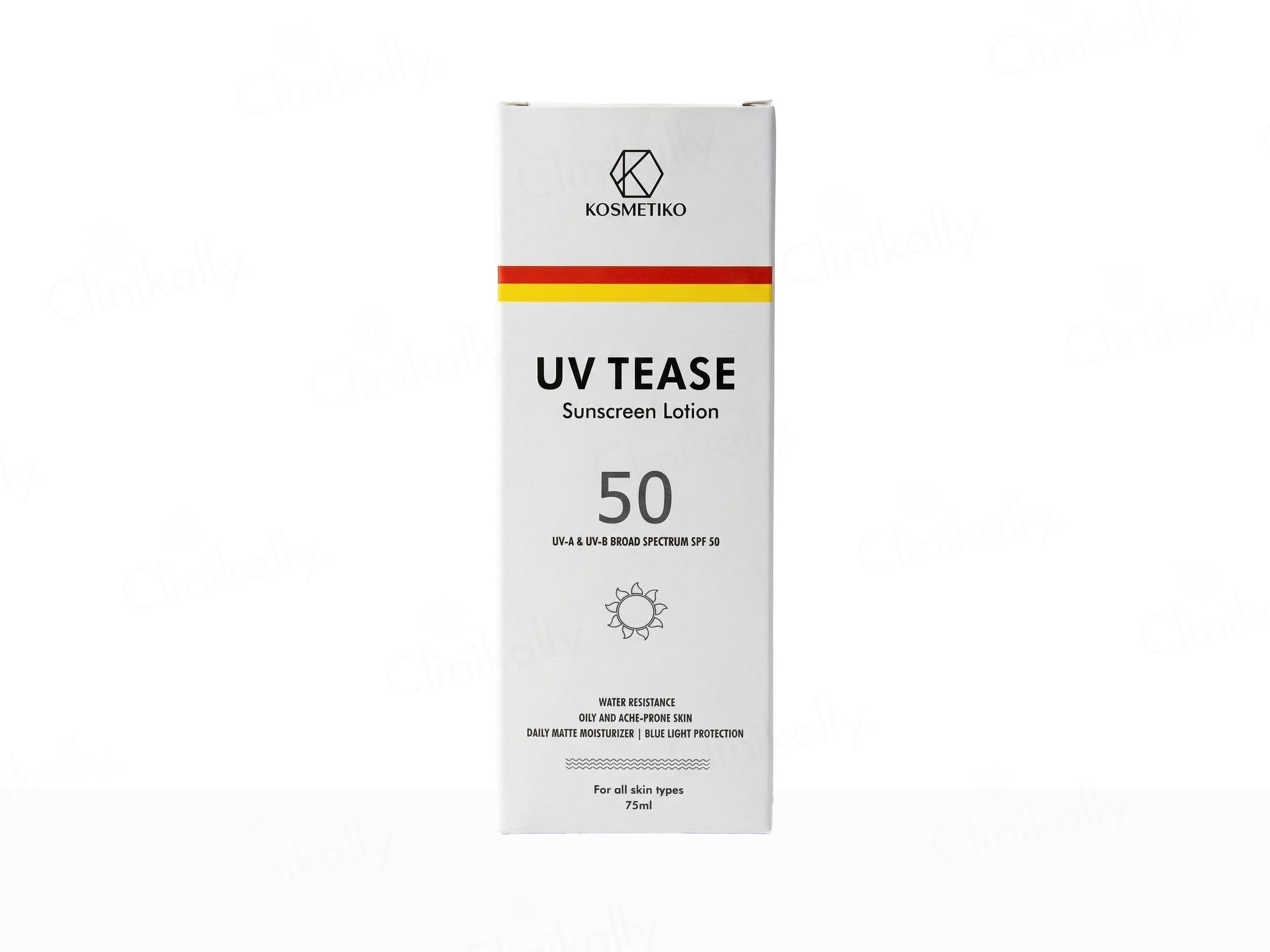 UV Tease Daily Matte Moisturizer Sunscreen Lotion SPF 50