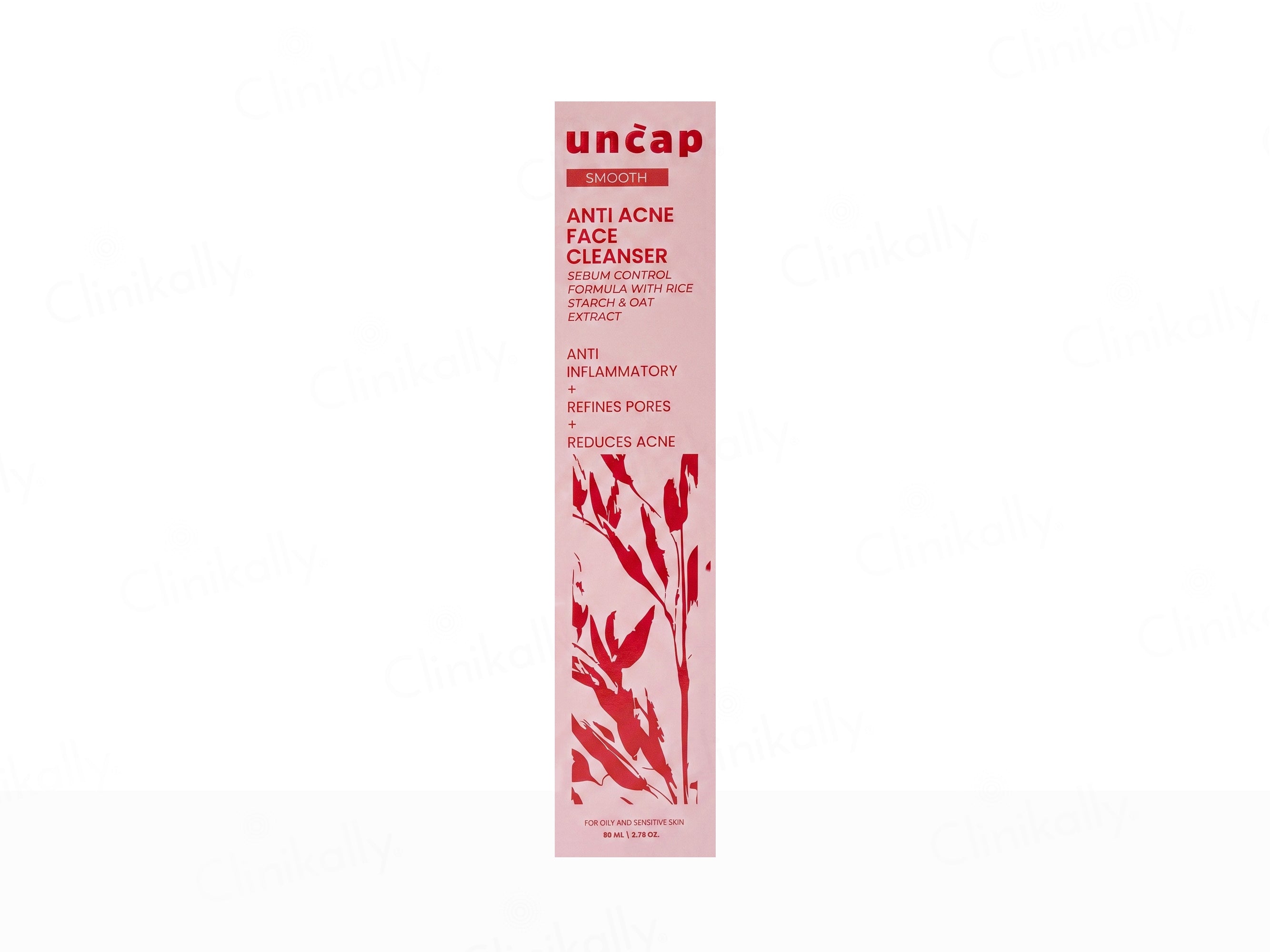 Uncap Smooth Anti Acne Face Cleanser
