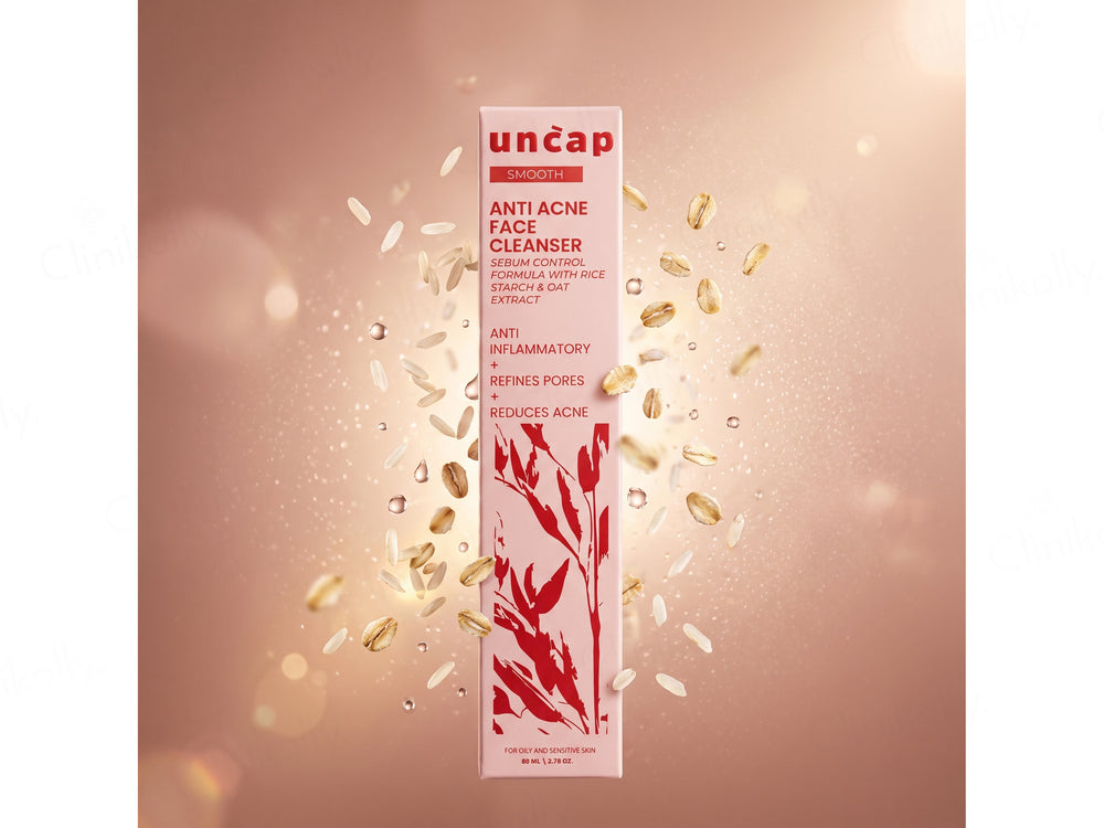 Uncap Smooth Anti Acne Face Cleanser