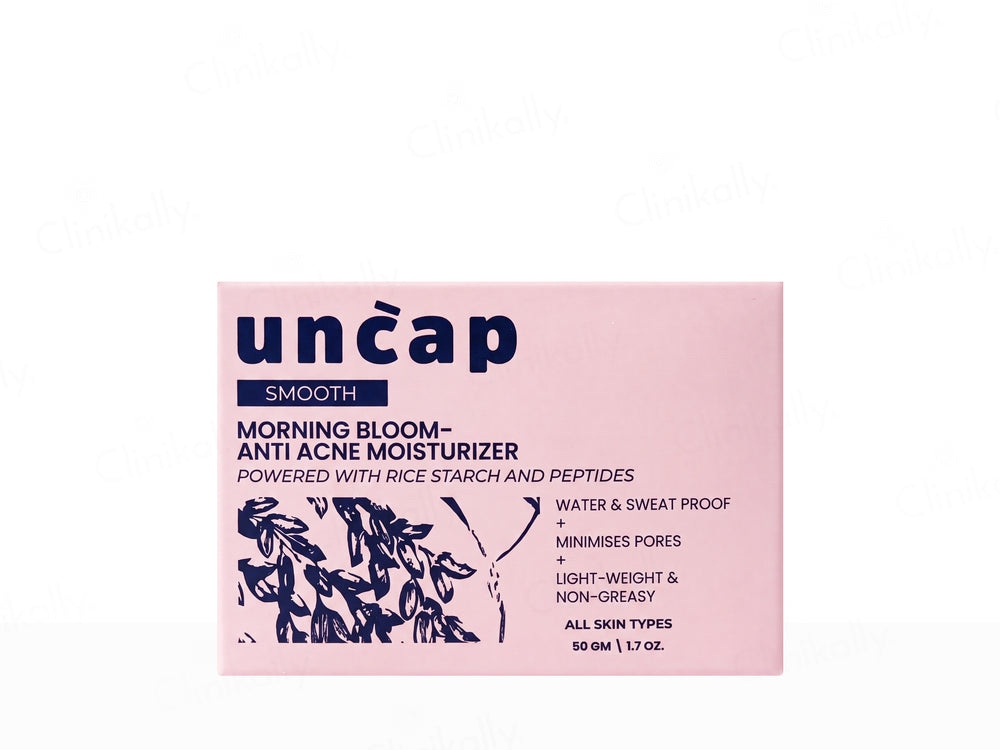 Uncap Smooth Morning Bloom-Anti Acne Moisturizer