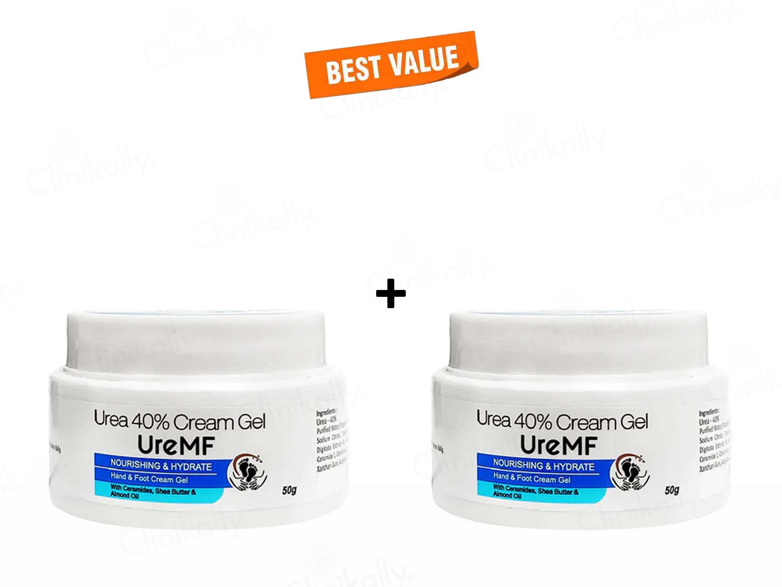 UreMF 40% Urea Hand & Foot Cream Gel