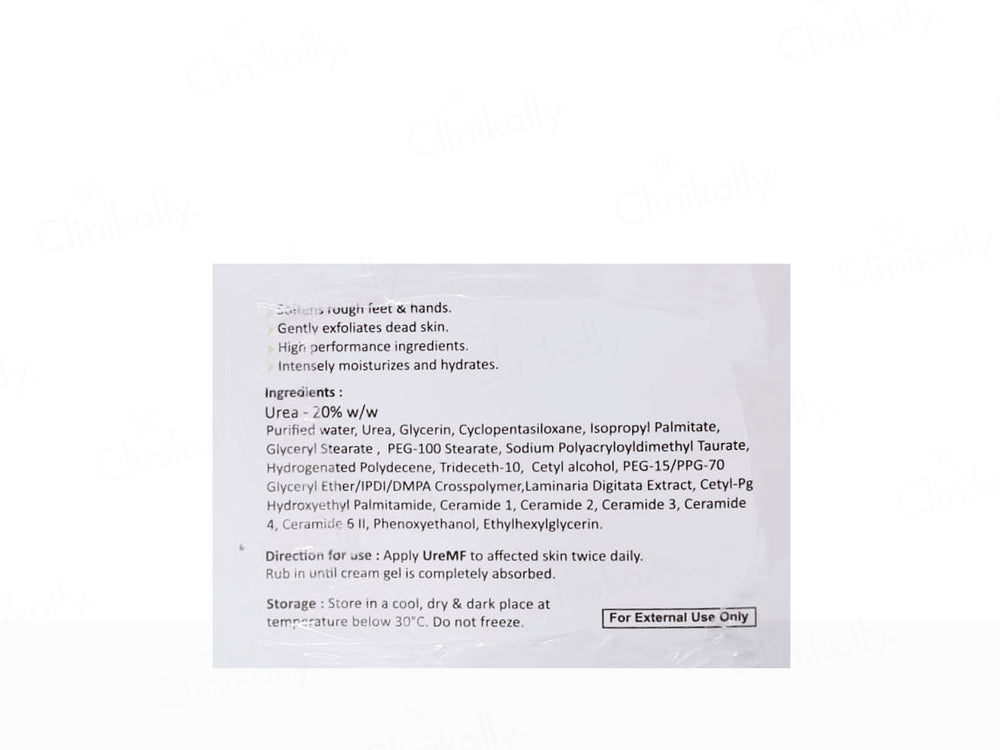 UreMF 20% Urea Hand & Foot Cream Gel