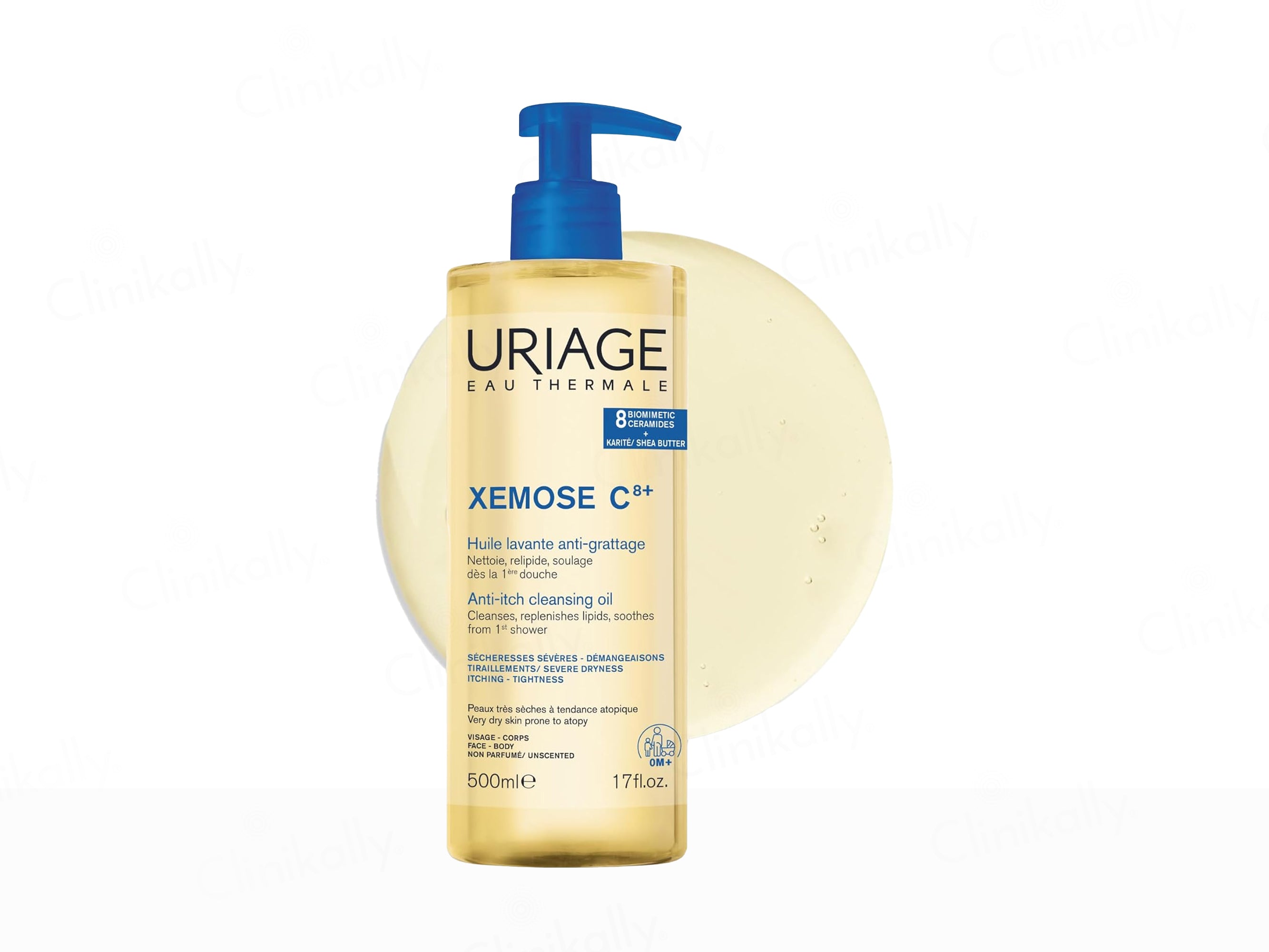 Uriage Xemose C8+ Anti-Itch Cleansing Oil