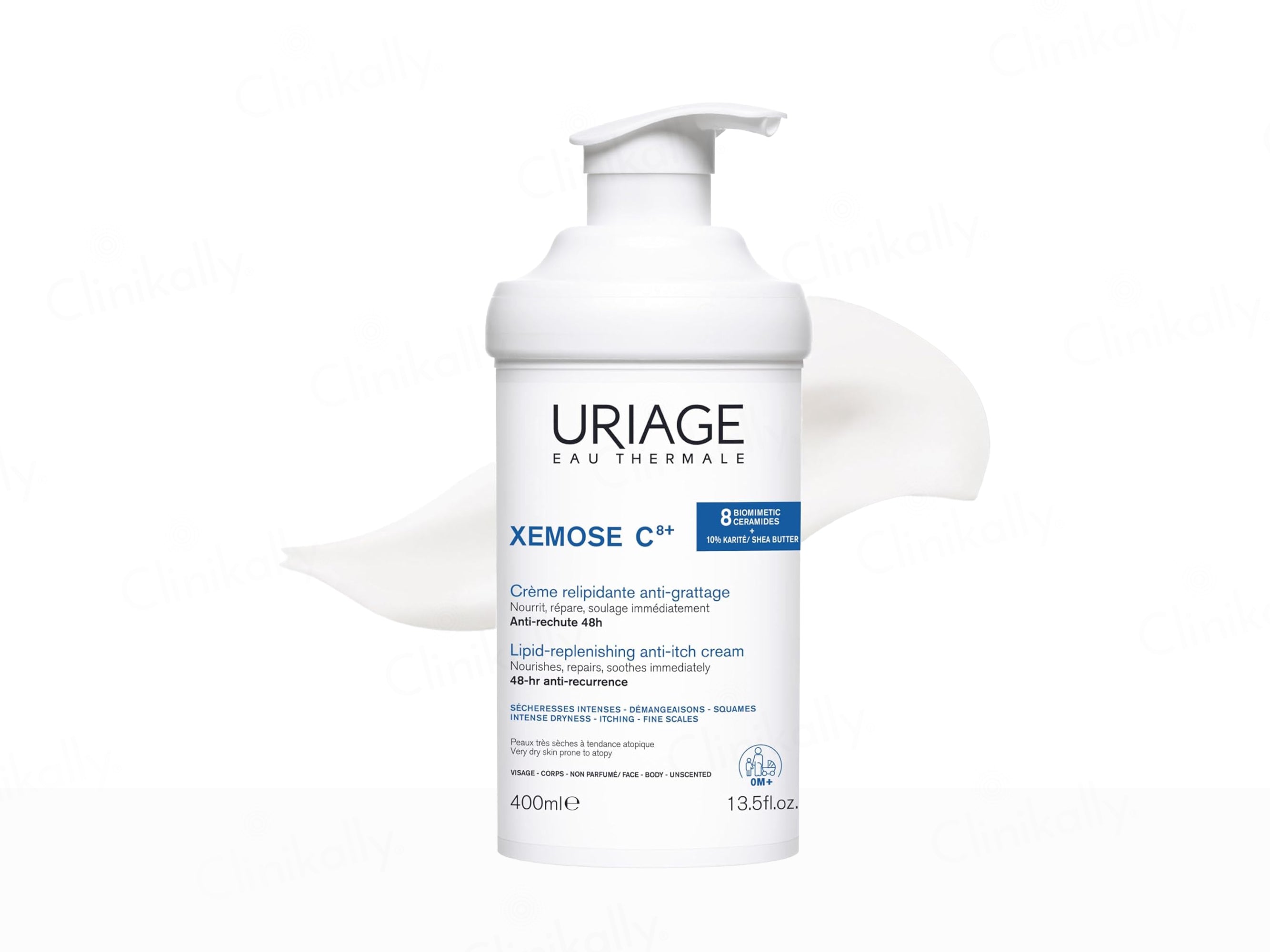 Uriage Xemose C8+ Lipid-Replenishing Anti-Itch Cream