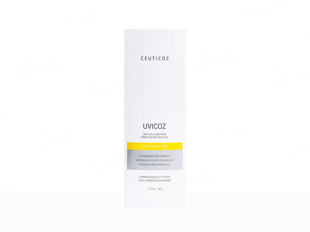 Uvicoz Aqua Sunscreen Gel SPF 50 PA ++++