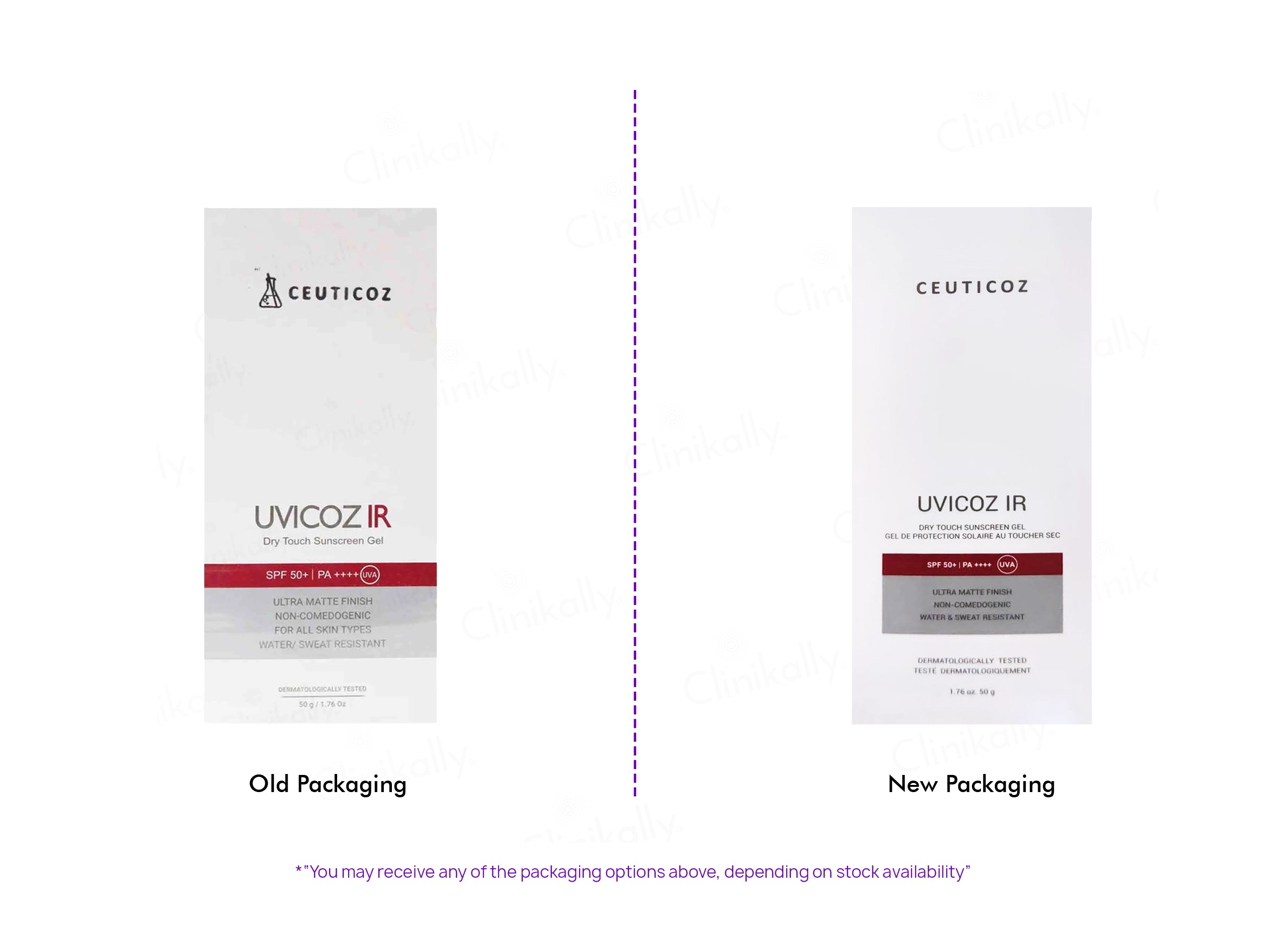 Uvicoz IR Ultra Matte Finish Dry Touch Sunscreen Gel SPF 50+ PA++++