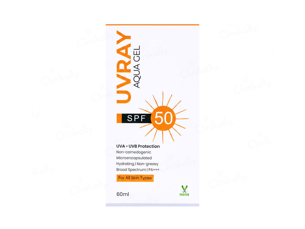 Uvray Aqua Gel Sunscreen SPF 50 PA+++