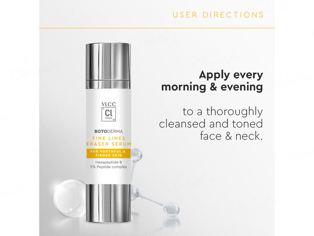 VLCC Clinic Botoderma Fine Line Eraser Serum For Youthful & Firmer Skin
