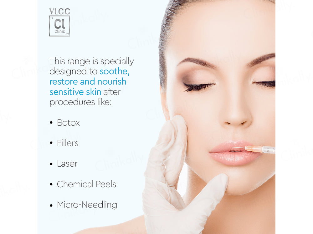 VLCC Clinic Post Procedure Treatment Regime Kit For Sensitive Skin