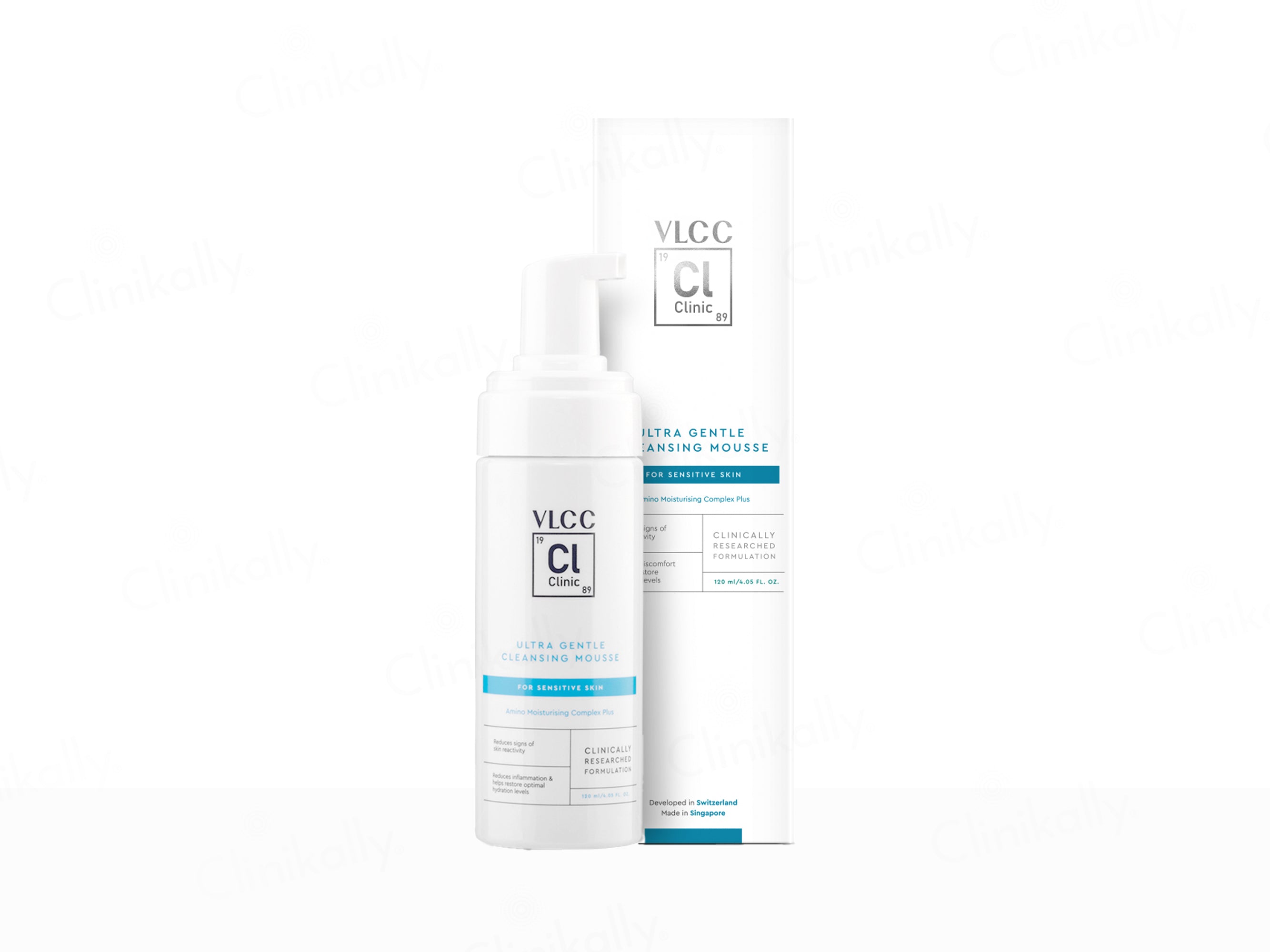 VLCC Clinic Ultra Gentle Cleansing Mousse For Sensitive Skin