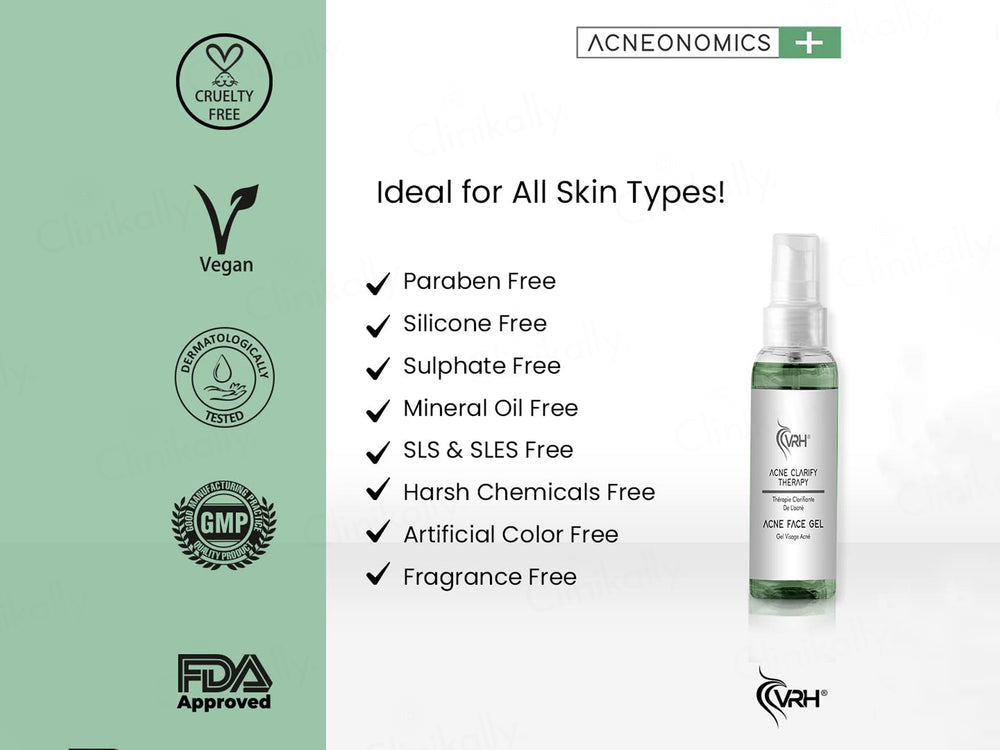 VRH Acne Clarify Therapy Acne Face Gel