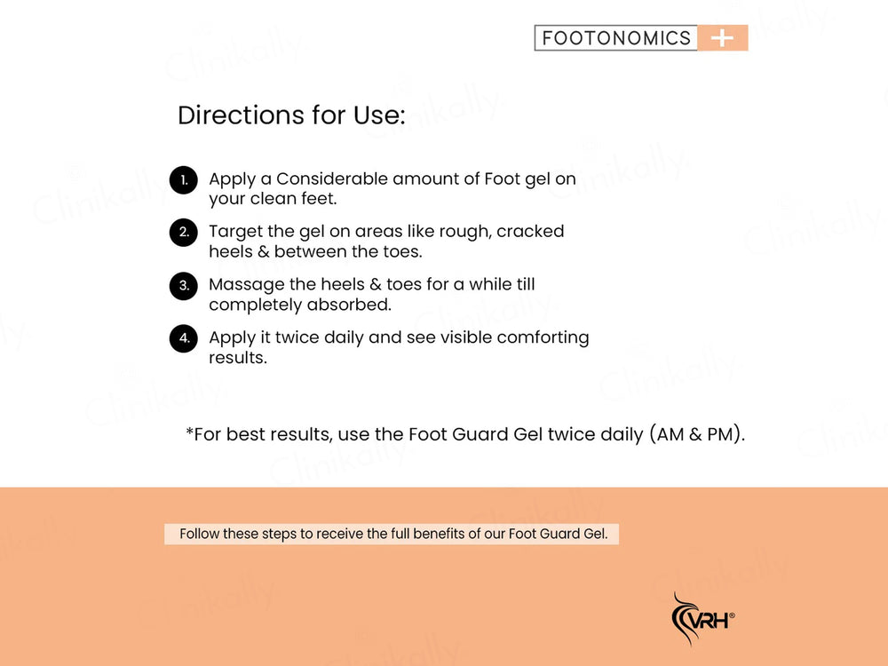 VRH Foot Guard Repairing Therapy Gel