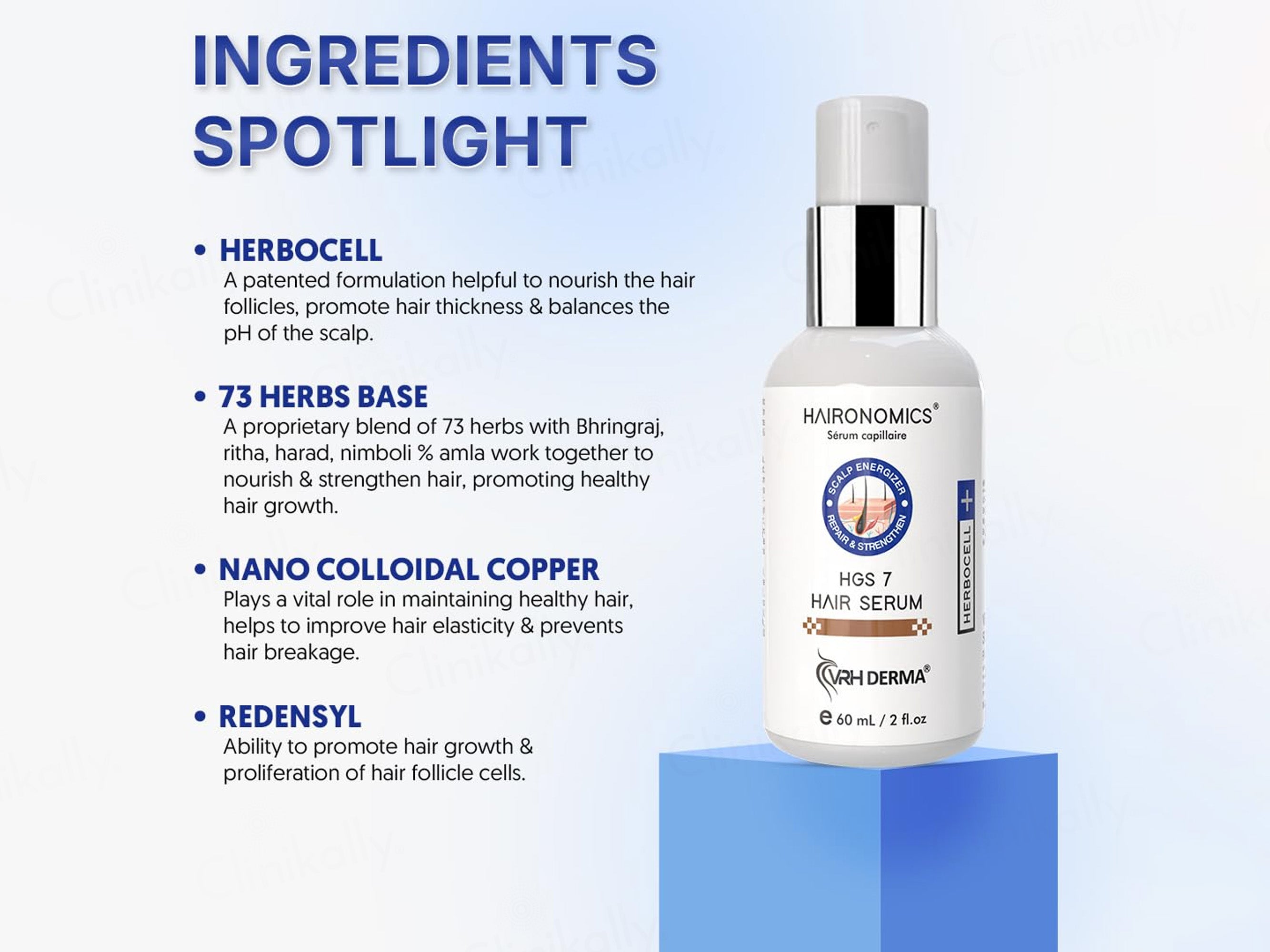 VRH HGS 7 Hair Growth Serum