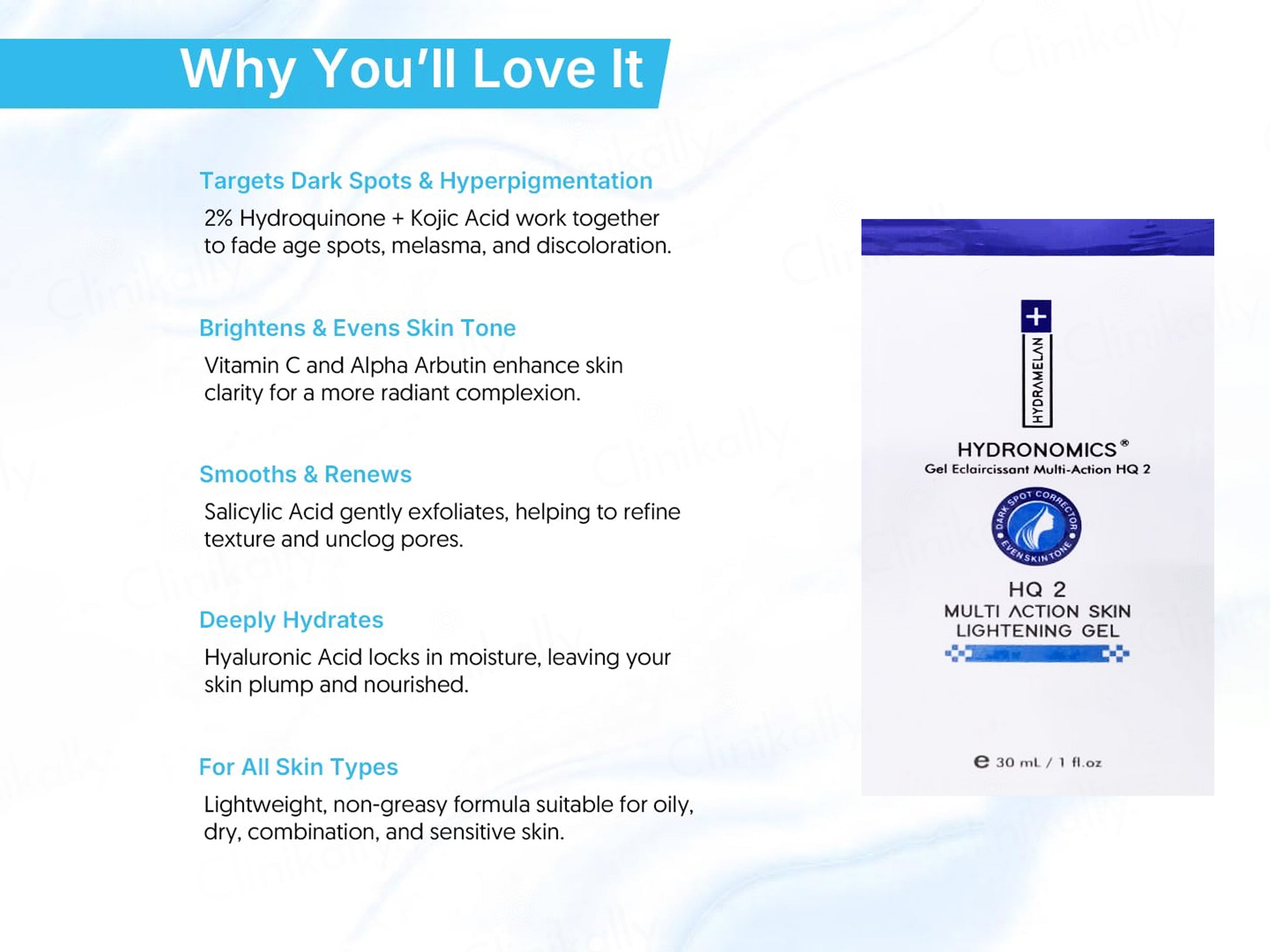 VRH HQ 2 Multi Action Skin Lightening Gel