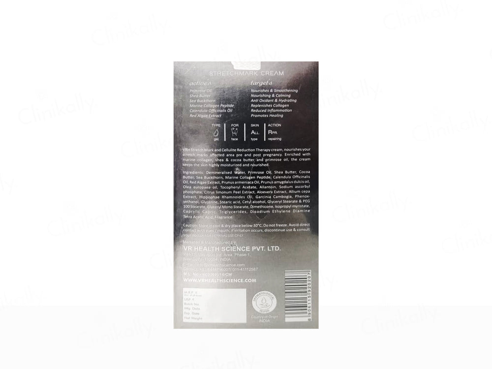 VRH Stretchmark Reduction Therapy Cream