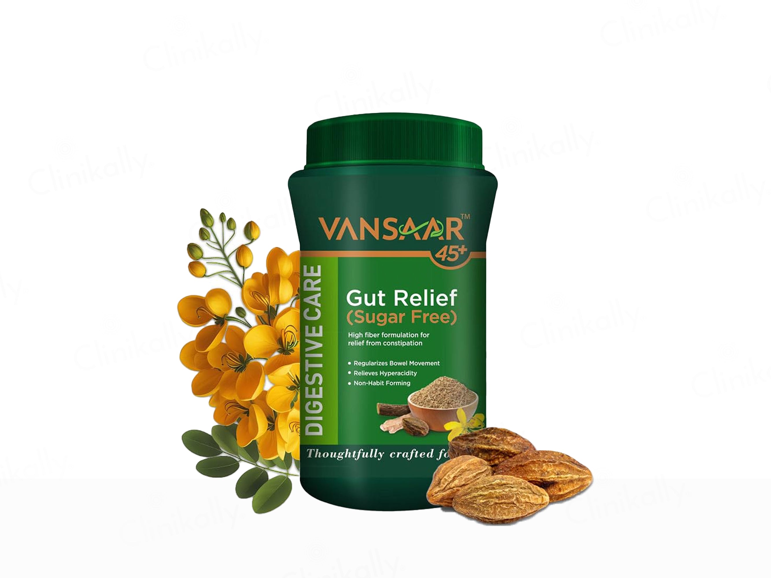 Vansaar 45+ Digestive Care Gut Relief Sugar-Free Powder