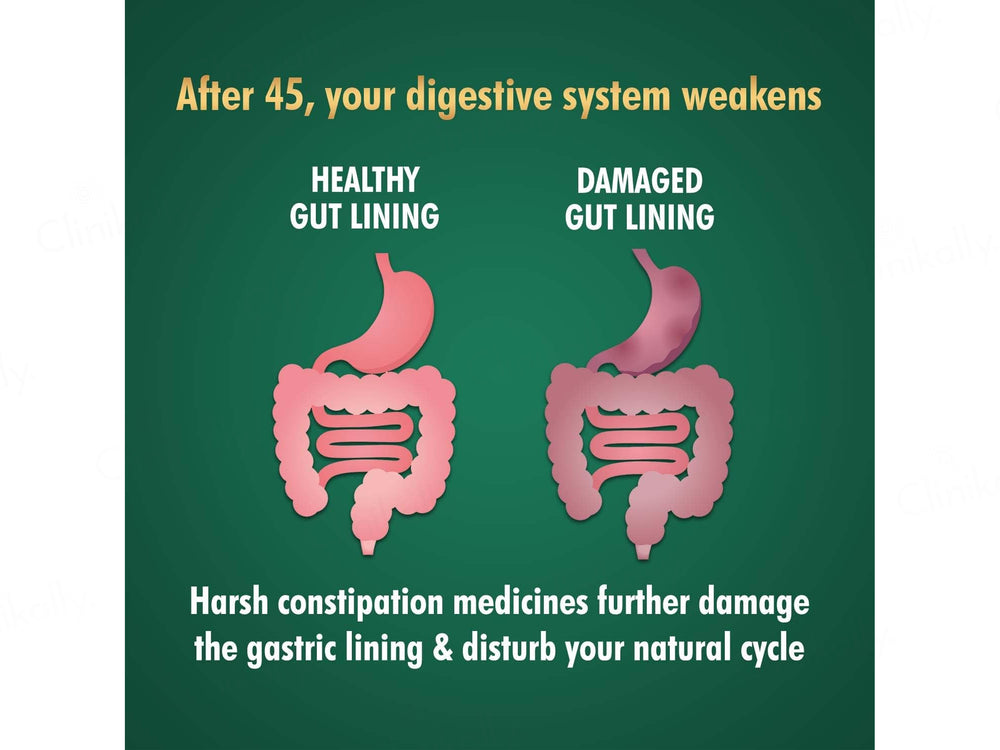 Vansaar 45+ Digestive Care Gut Relief Sugar-Free Powder