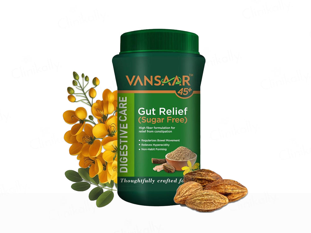Vansaar 45+ Digestive Care Gut Relief Sugar-Free Powder