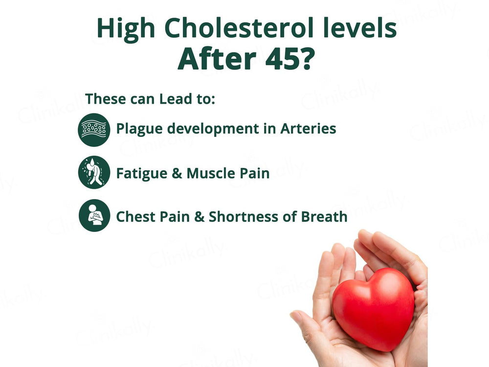 Vansaar 45+ Healthy Heart Cholesterol Balance Supplement Juice
