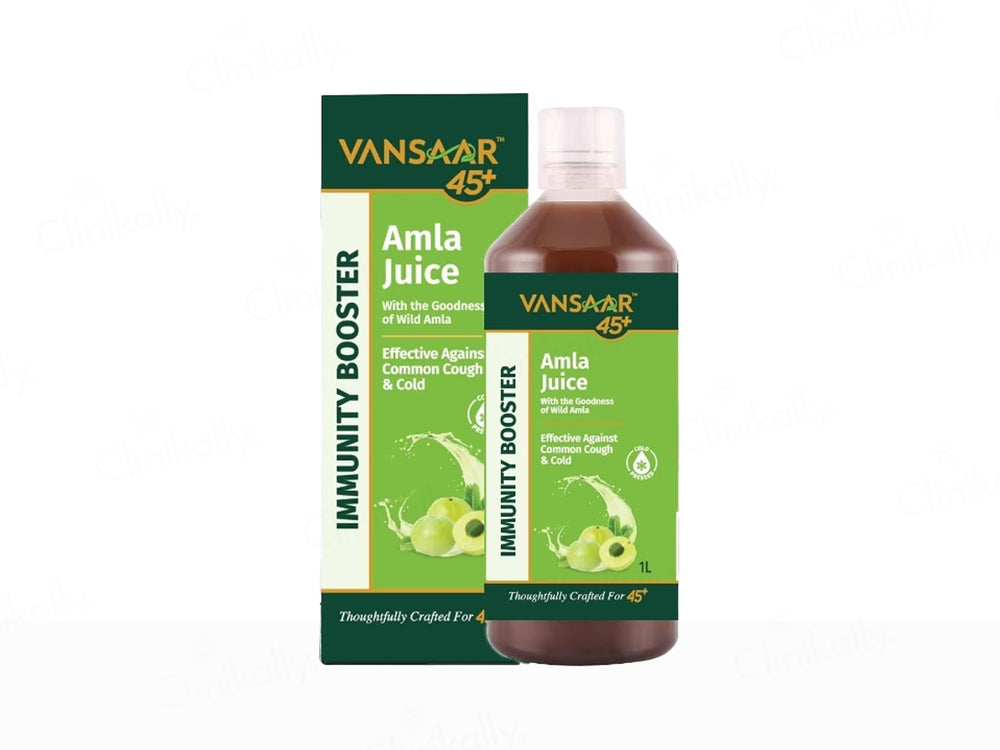 Vansaar 45+ Immunity Booster Amla Supplement Juice