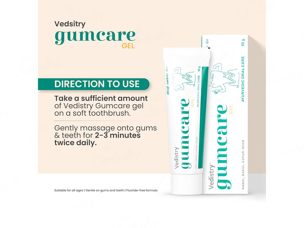 Vedistry Gumcare Ayurvedic Oral Care Gel