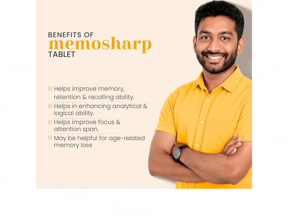 Vedistry Memosharp Memory Wellness Ayurvedic Capsule