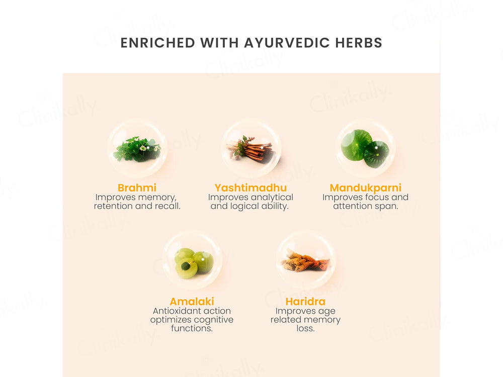 Vedistry Memosharp Memory Wellness Ayurvedic Capsule