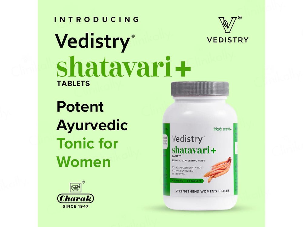Vedistry Shatavari+ Ayurvedic Tablet