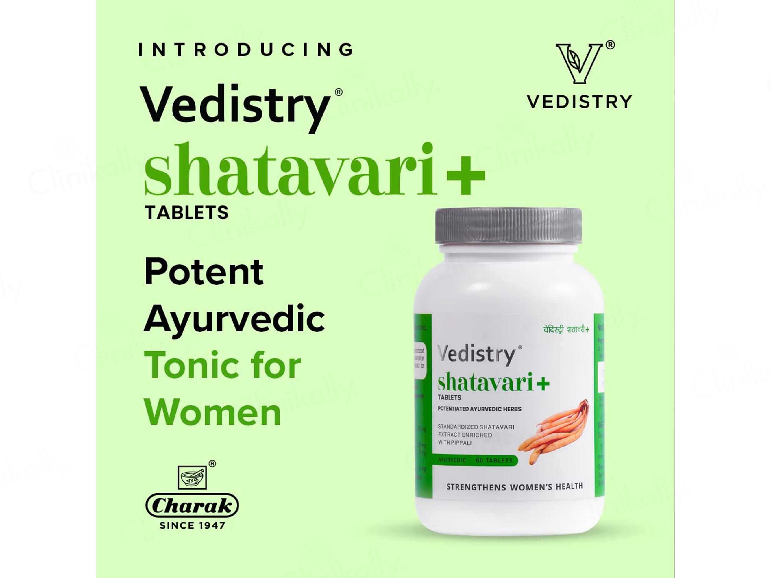 Vedistry Shatavari+ Ayurvedic Tablet