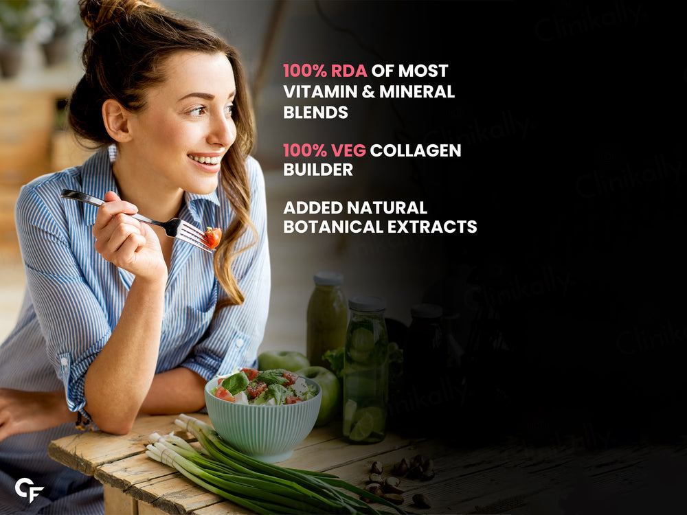 Carbamide Forte Plant-Based Veg Collagen Support Tablet