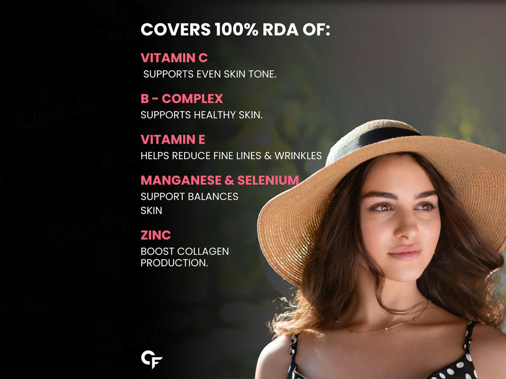 Carbamide Forte Plant-Based Veg Collagen Support Tablet