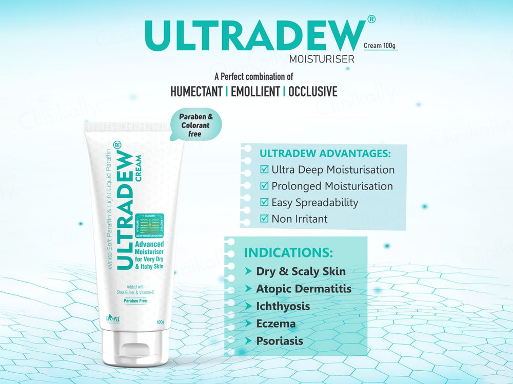 Vegetal Ultradew Advanced Moisturiser Cream For Very Dry & Itchy Skin