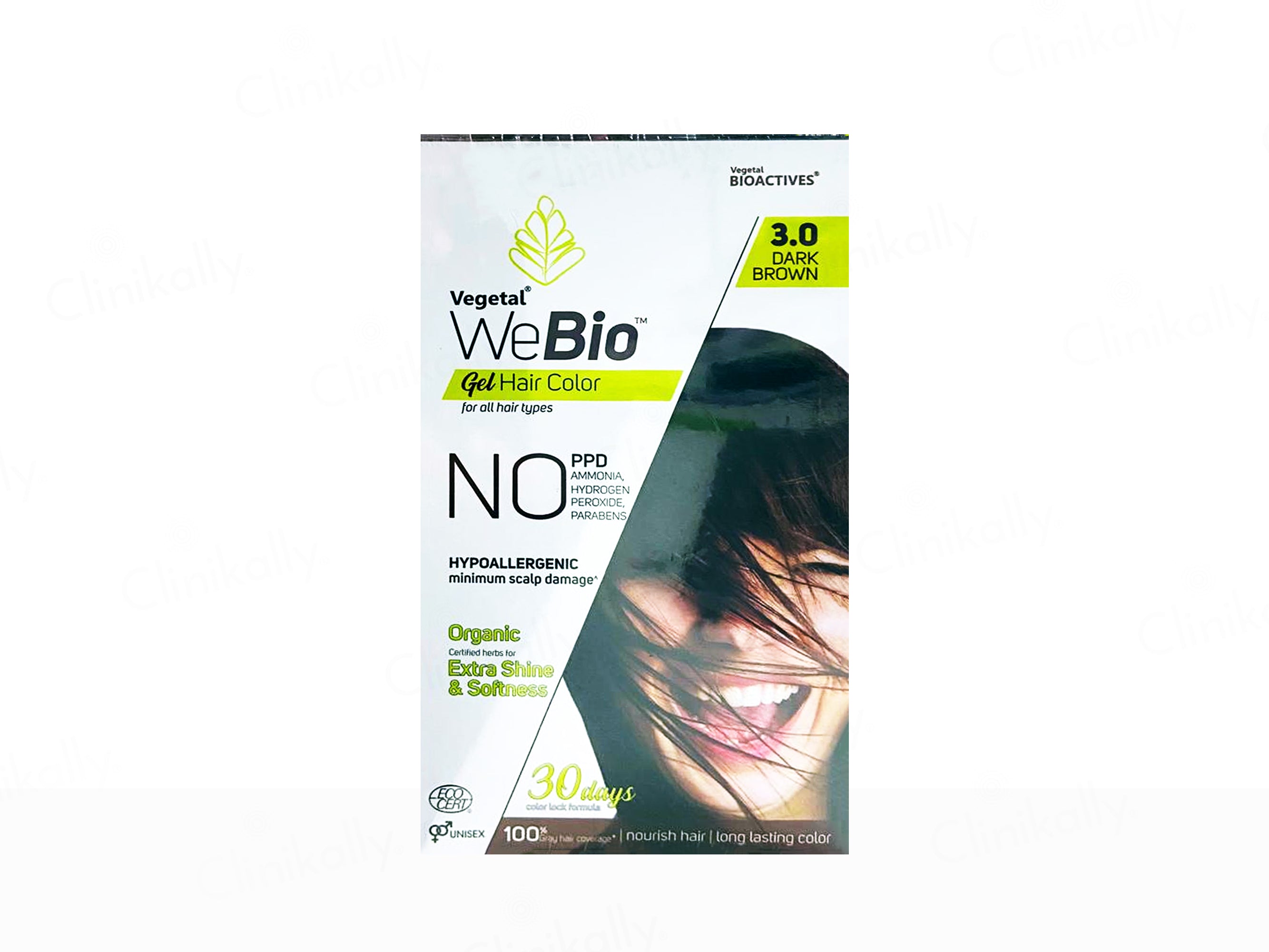 Vegetal WeBio Get Hair Colour For All Hair Types - 3.0 Dark Brown